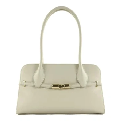 Afbeelding van Furla Goccia DOME Handtas, Dames, Maat: One Size, Marshmallow