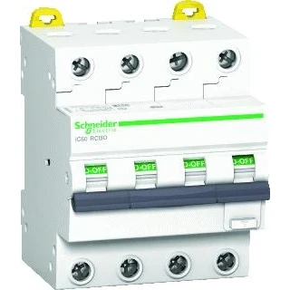 Afbeelding van Schneider Acti9 Alamat A9D67432 32A 4P 30mA C Kar. 6Ka
