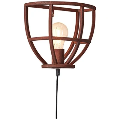 Afbeelding van Brilliant MATRIX Wandlamp Roestkleurig