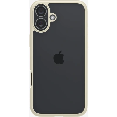 Afbeelding van Spigen Ultra hybride beschermhoes voor iPhone 16 Plus (2024) [anti vergeling], [bescherming van militaire kwaliteit] Mute beige