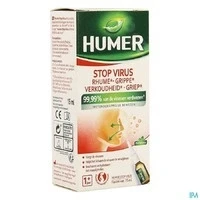 Afbeelding van Humer Stop Virus Neusspray Preventie van verkoudheid en griep 99,99% de virussen geëlimineerd 15ml
