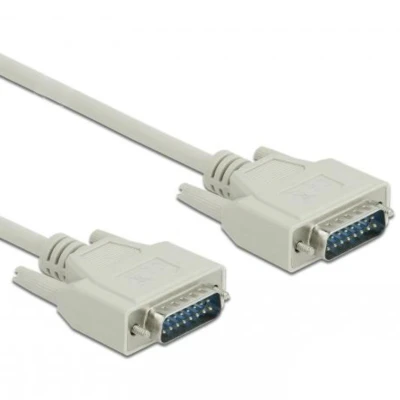 Afbeelding van Delock Seriële kabel Sub D15 mannelijk naar 2 m
