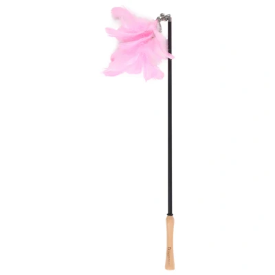Afbeelding van Flamingo Nimmy Hengel Kattenspeelgoed 61&gt;186 cm Assorti