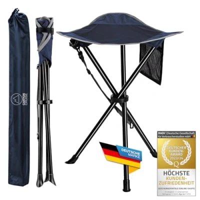 Afbeelding van Camping Kruk Driepoot Visstoel Kruk; Draagbare Opvouwbare Campingstoel, Vissen Kruk, Festival Stoel