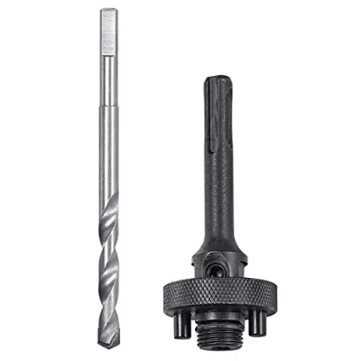 Afbeelding van kwb Opname schacht SDS Plus voor Easy Cut gatenzaag 35 105 mm met 5/8&#039;&#039; 18 UNF schroefdraad incl. HSS centreerboor