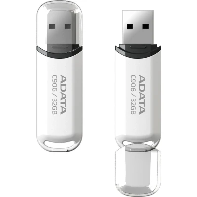 Afbeelding van ADATA Classic USB 2.0 C906 stick 32 GB Wit