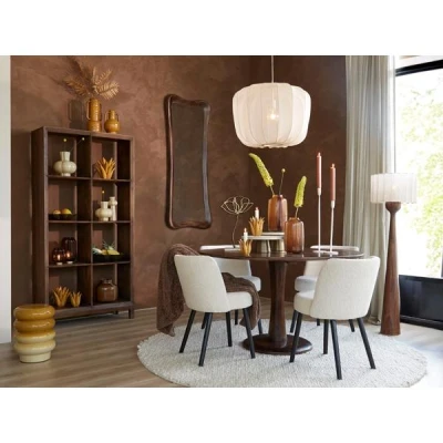 Afbeelding van Light &amp; Living Alamos spiegel Hout roodbruin