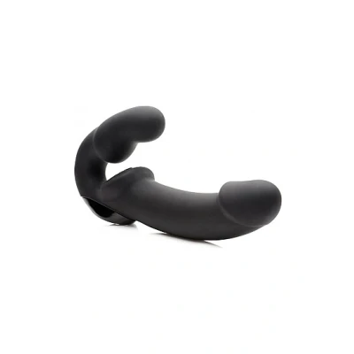 Afbeelding van Urge Strapless Strap On Vibrator Zwart