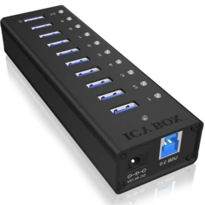 Afbeelding van USB 3.0 hub 0.8 m Icy Box
