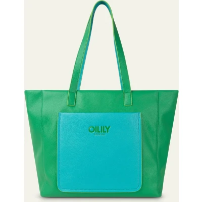 Afbeelding van Oilily Steffi Shopper Dames Ritssluiting Multicolor One Size