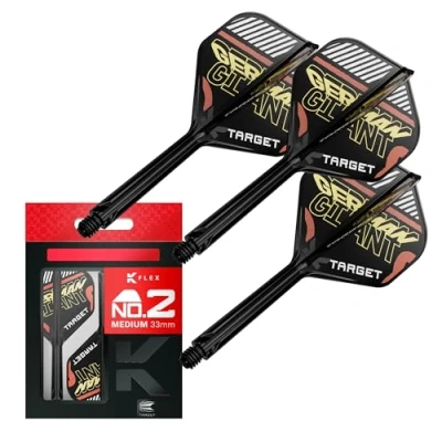 Afbeelding van Target K Flex Gabriel Clemens No.2 Maat Medium Flight Shaft in een