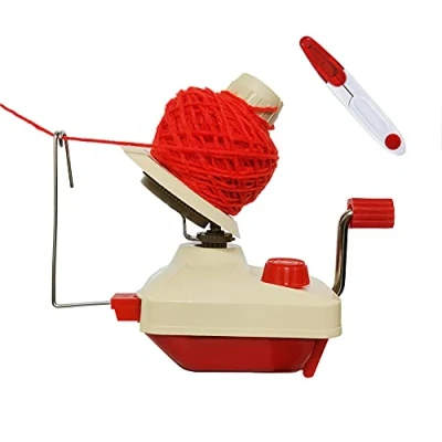 Afbeelding van Garen Ball Winders, Breien Loom Haak Swift Fiber String Wol Winder DIY Tool Kit, 1 + ST Schaar (2)