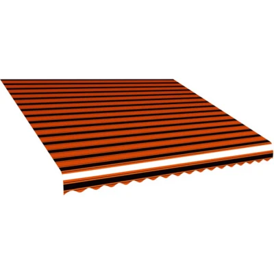 Afbeelding van Luifeldoek 400x300 cm canvas oranje en bruin