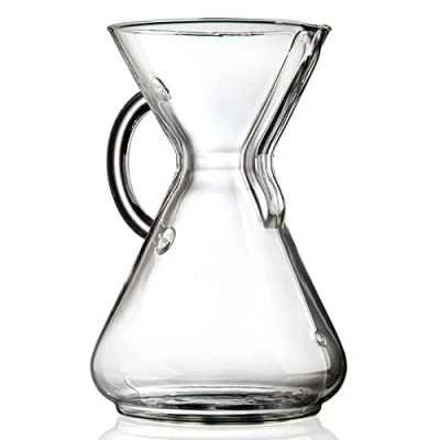 Afbeelding van Chemex, Theepot, Theezeefje met glazen handvat, 10 kopjes. (1.40 l)
