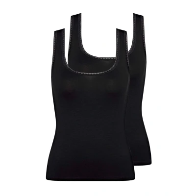 Afbeelding van Sloggi GO TANK TOP C2P Hemd, Dames, Maat: 75C. 80A C. 85A, Black