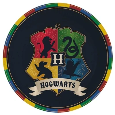 Afbeelding van Amscan Harry Potter House borden (8 stuks) 23 cm