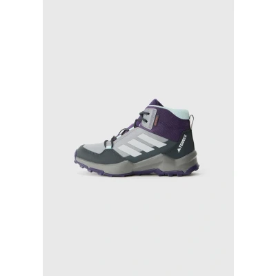 Afbeelding van adidas Uniseks Kind TERREX AX4R MID RAIN.RDY HIKING SHOES, grey three/grey two/semi flash aqua, 40 EU
