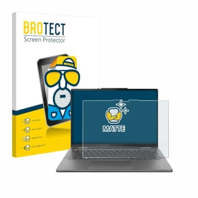 Afbeelding van BROTECT Screenprotector voor Lenovo Yoga 7i 2 in 1 Gen 9 14&quot; Folie Beschermfolie matte