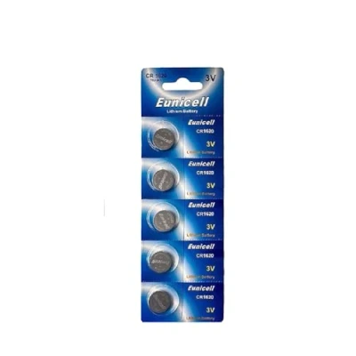 Afbeelding van Blister CR1620 CR 1620 3V Lithium knoopcel/batterijen