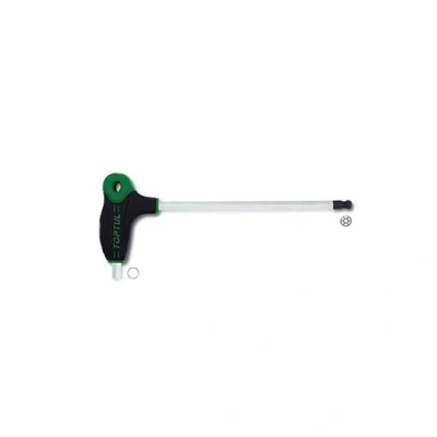 Afbeelding van Zeskant stiftsleutel HEX TOPTUL 5 mm mit Kugelkopf, L Griff