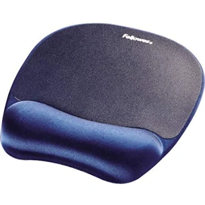 Afbeelding van Fellowes Memory Foam polssteun met muismat blauw