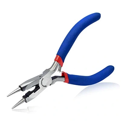 Afbeelding van SPEEDWOX 5 Inches Mini Ronde Neus Tang Met Wire Cutter Draad Looping Fijne Sieraden Maken Gereedschap Kleine Voor DIY Craft Kralen