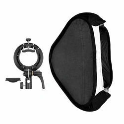 Afbeelding van Godox S2 type Bracket Bowens + Softbox 80x80cm