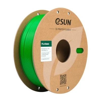Afbeelding van eSUN PLA Filament 1.75mm, SS Hoge Snelheid 3D Printer Dimensionale nauwkeurigheid +/ 0.03mm, 1KG Spool (2.2 LBS) Super Speedy voor (Groen, 1KG)