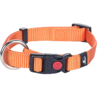 Afbeelding van Halsband Ziggi Oranje 30 tot 45cm x 15mm