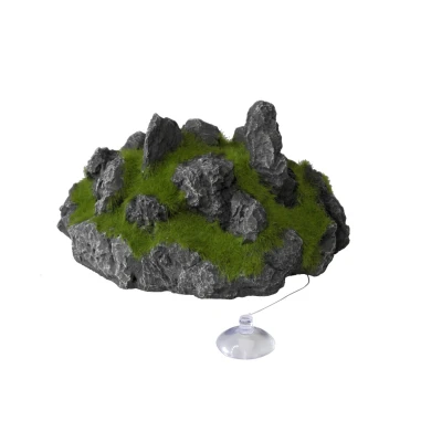 Afbeelding van Europet Bernina Decor Drijvende Steen M Medium Aquarium Ornament 17.5x14x9 cm