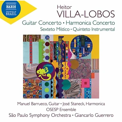 Afbeelding van Manuel Barrueco &amp; Jose Staneck Osesp Ensemble Guitar Concerto Harmonica (CD)