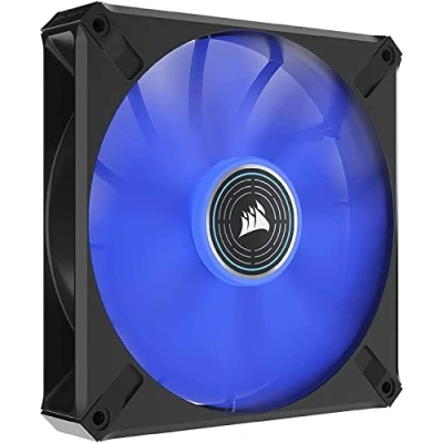 Afbeelding van Corsair Casefan ML140 Led Elite Zwart/Blauw Premium