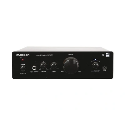 Afbeelding van Madison Mad1000 hifi stereo versterker met bluetooth&amp;nfc