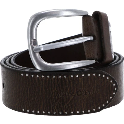 Afbeelding van Marc O&#039;Polo Leren Riem Mason Belt Ladies W95 Nutshell Brown Bruine