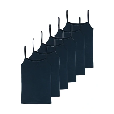 Afbeelding van uncover by Schiesser 6ER PACK Hemd, Dames, Maat: XXL, Dunkelblau