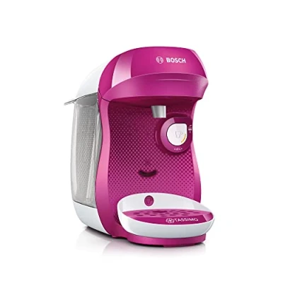 Afbeelding van Capsule Koffiemachine BOSCH TAS1001 Wit Wit/Roze 1400 W 700 ml