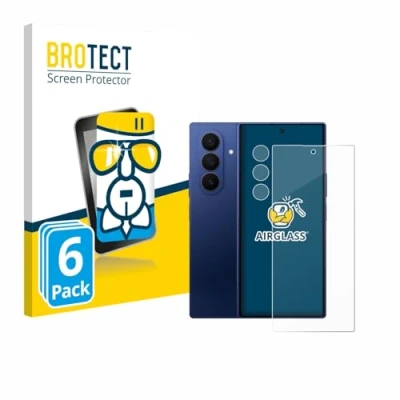 Afbeelding van BROTECT Screenprotector voor Samsung Galaxy Z Fold 7 (Voor+Camera) Folie Beschermfolie Beschermglas transparant (6 Stuks)
