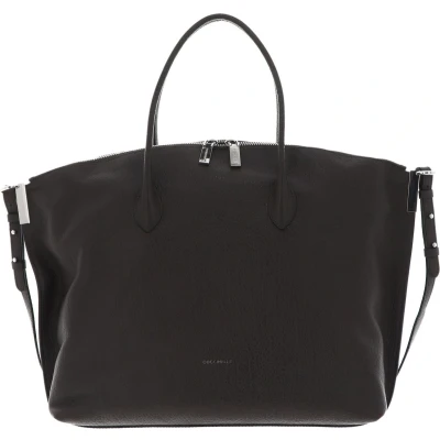 Afbeelding van COCCINELLE Leren Handtas Schoudertas Estelle Elephant Handbag Bark Donkergroen
