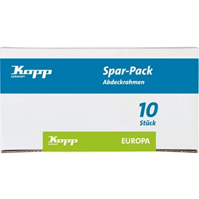 Afbeelding van Kopp Profipack met 10 stuks 1 voudig frame Europa crème wit, 401513015
