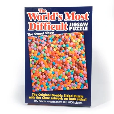 Afbeelding van The World&#039;s Most Difficult Jigsaw Puzzle, Sweet Shop, 529pc