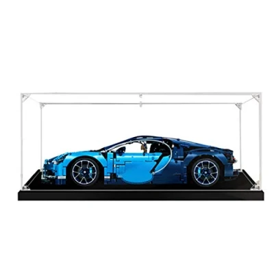 Afbeelding van MMOC Acryl vitrine, vitrine showcase voor 42083 Technic Bugatti Chiron, afdekhoes, stofdicht, miniaturen, modelbouw (2MM)