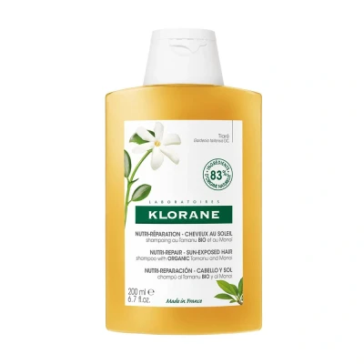 Afbeelding van Klorane Shampoo Tamanu &amp; Monoi Bio 200ml