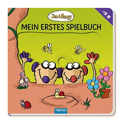 Afbeelding van Trötsch Jan und Henry Mein erstes Spielbuch Pappenbuch mit Schiebern: Entdeckerbuch Beschäftigungsbuch