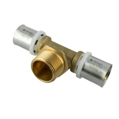 Afbeelding van BONFIX pers T stuk met buitendraad 25x1x25