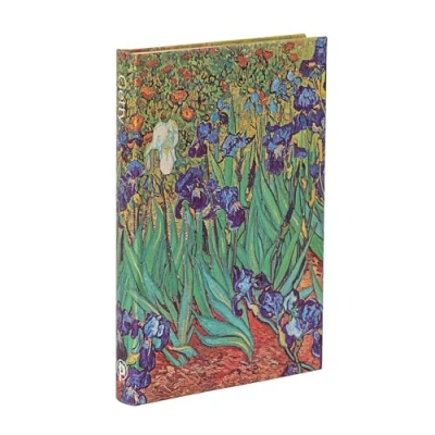 Afbeelding van Van Gogh&#039;s Irises Gogh’s Mini Lined Hardback Journal (Elastic Band Closure)