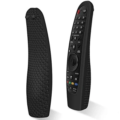 Afbeelding van Siliconen hoes compatibel met LG Magic afstandsbediening AN MR20GA MR19BA MR18BA MR600 MR650 MR650A zwart
