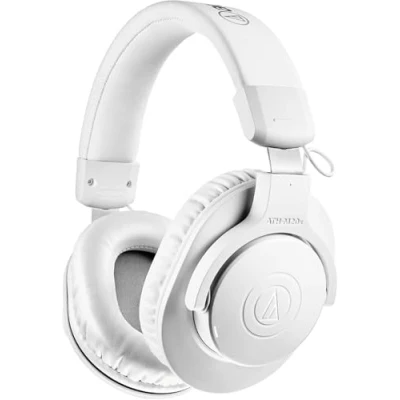 Afbeelding van Audio Technica ATH M20xBT Headset Bedraad en draadloos Hoofdband Muziek Bluetooth Wit