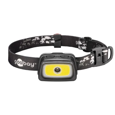 Afbeelding van Goobay High Bright 240 LED koplamp met lm en koudwit licht (6500 K), ideaal voor vrije tijd, sport, kamperen, vissen, jagen pechhulp