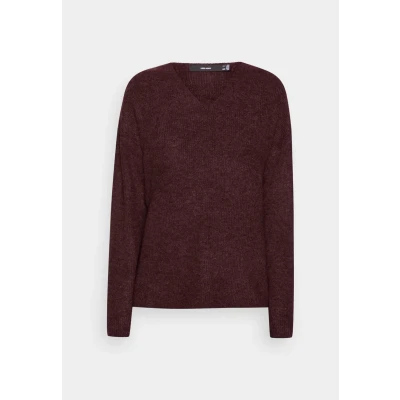 Afbeelding van VERO MODA Trui &#039;Lefile&#039; bordeaux