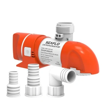 Afbeelding van SEAFLO 14B serie 12V 1100 GPH automatische lenspomp met laag profiel